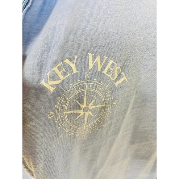 Women's Lightweight Blue Zip up Sweashirt - Picture 2 of 4